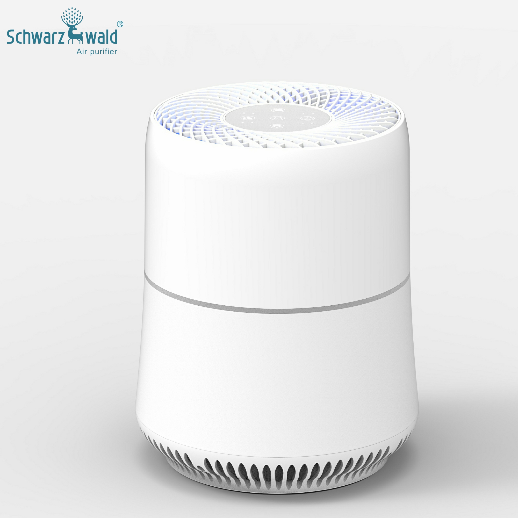 Čistič vzduchu s nízkou spotřebou místnosti s ovládáním aplikace WiFi