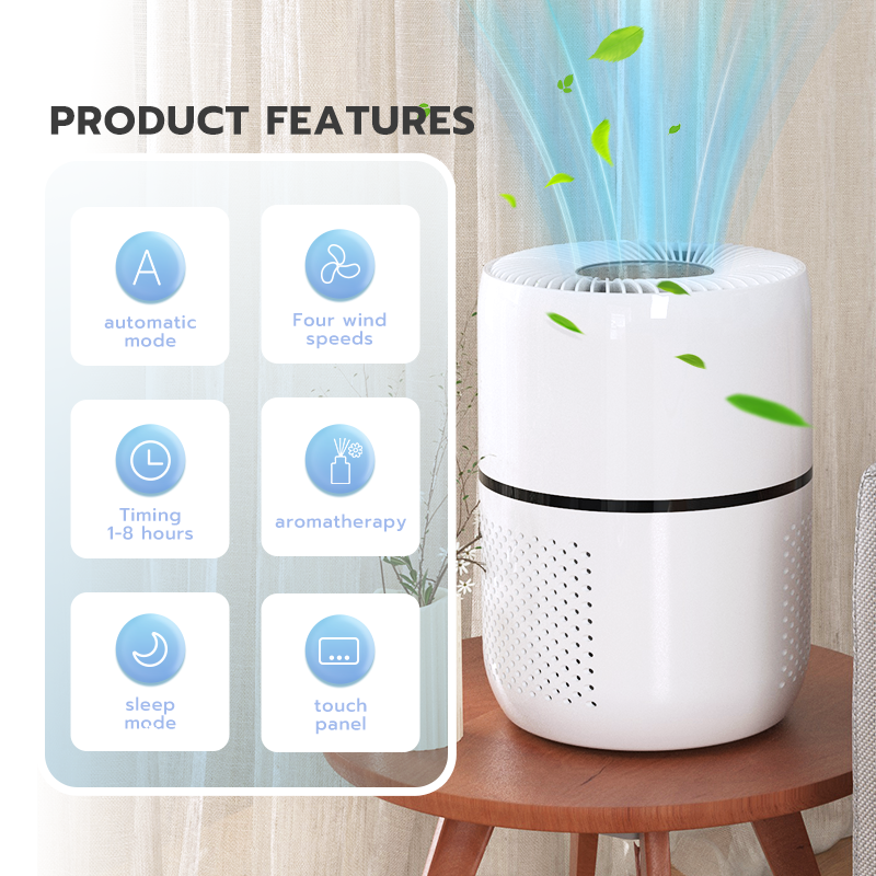 Desktop UV lampa aromaterapie na plochu Ozon Ozon Free Air Purifier FFOR HOME